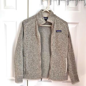 Patagonia Better Sweater Jacket in Pelican, full zip